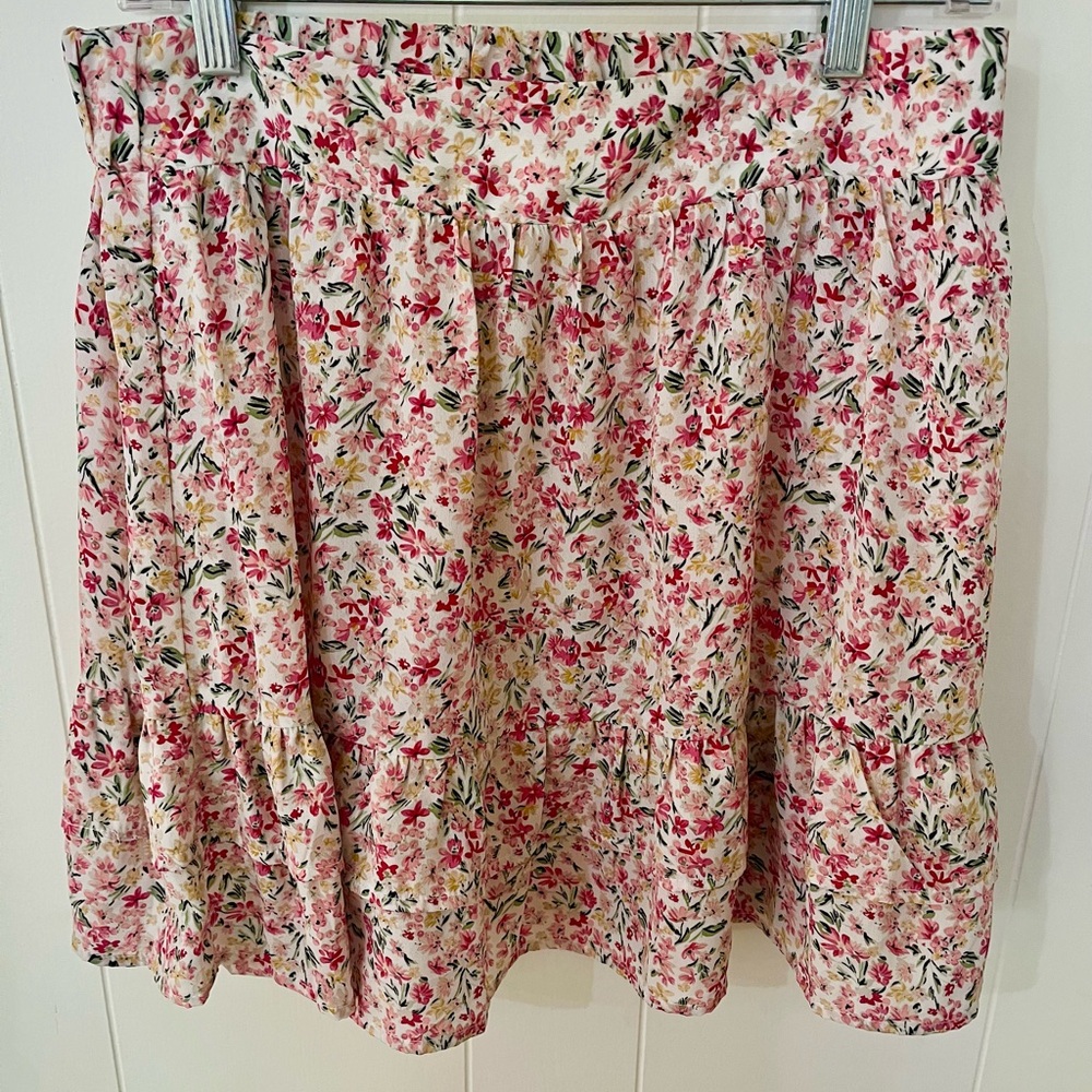 Floral Print Women's Skirt